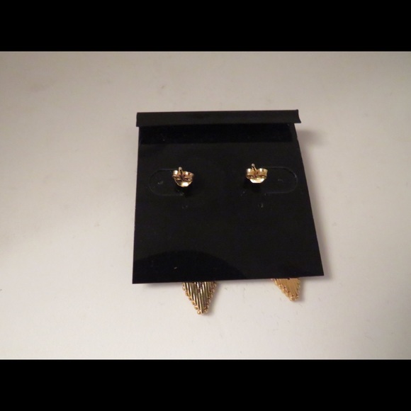 Tri Color Sterling Silver Riccio Dangle Earrings - Picture 3 of 5